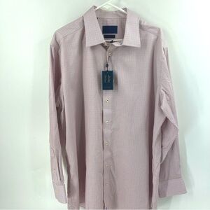 NWT David Donahue‎ Longsleeve Button Down